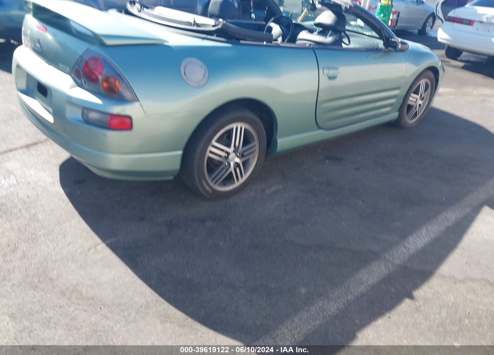 2003 MITSUBISHI ECLIPSE SPYDER GTS VIN: 4A3AE75H93E056987