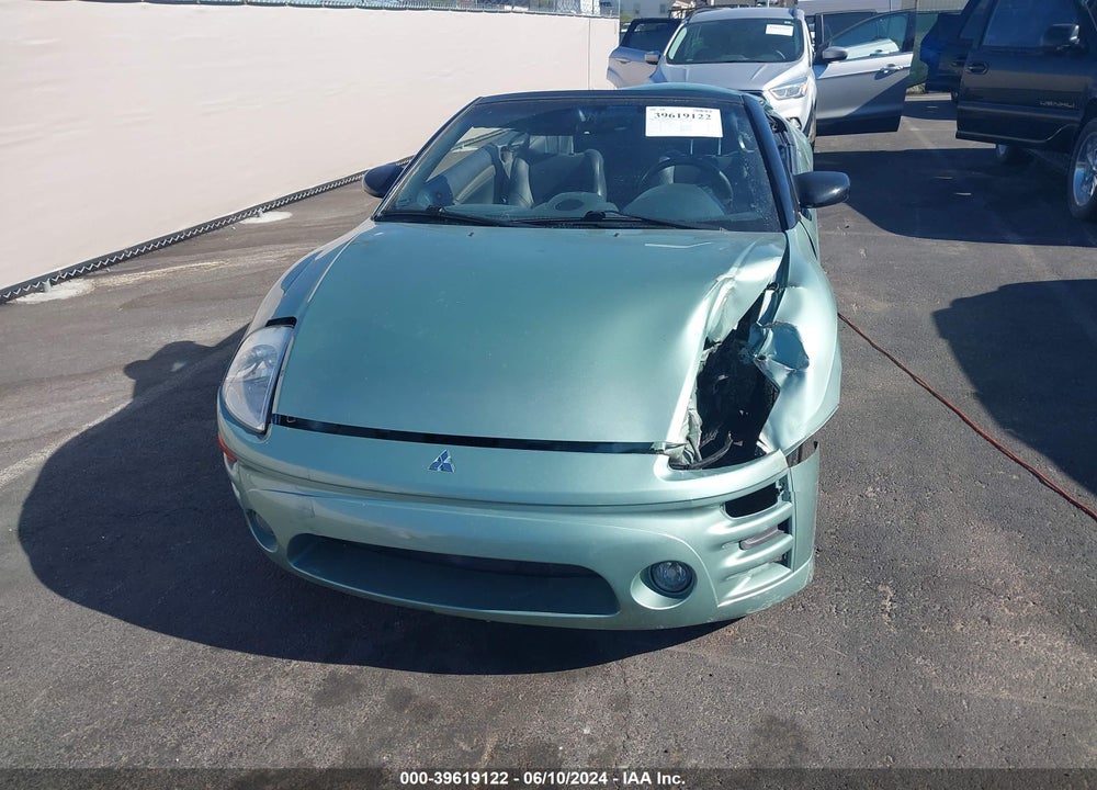 2003 MITSUBISHI ECLIPSE SPYDER GTS VIN: 4A3AE75H93E056987