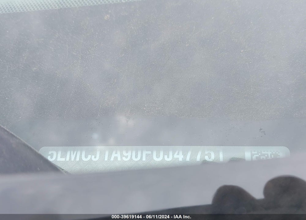 2015 LINCOLN MKC VIN: 5LMCJ1A90FUJ47751