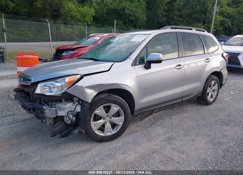 2015 SUBARU FORESTER 2.5I PREMIUM VIN: JF2SJADC3FH805535