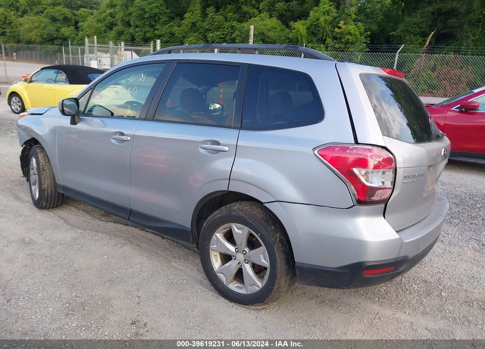 2015 SUBARU FORESTER 2.5I PREMIUM VIN: JF2SJADC3FH805535