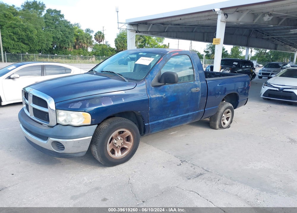 2005 DODGE RAM 1500 ST VIN: 1D7HA16KX5J646507