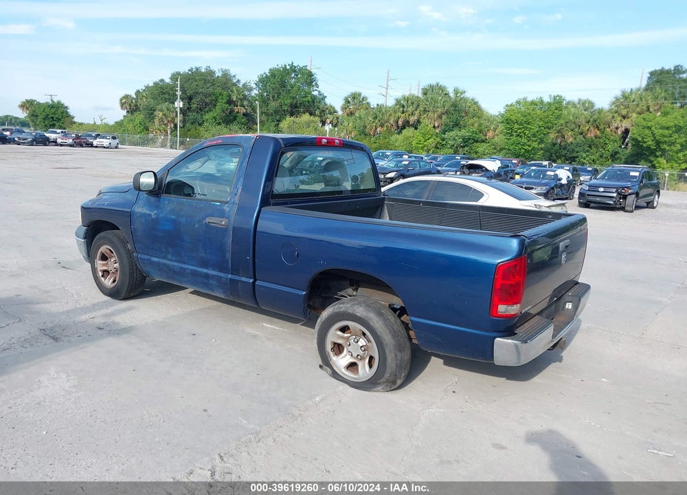 2005 DODGE RAM 1500 ST VIN: 1D7HA16KX5J646507