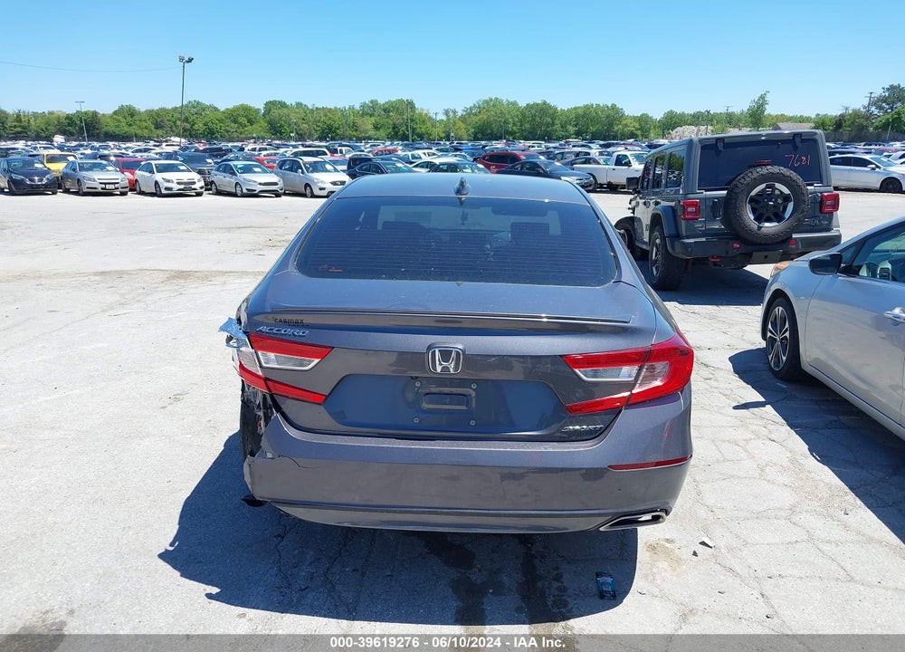 2018 HONDA ACCORD SPORT VIN: 1HGCV1F31JA234800