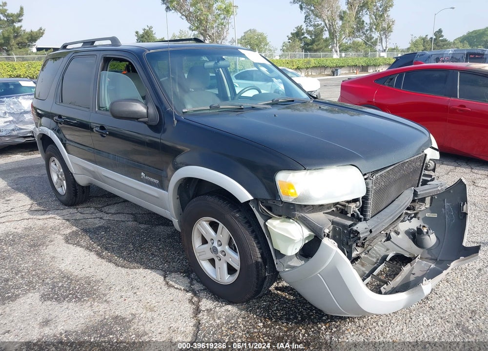 2007 FORD ESCAPE HYBRID VIN: 1FMCU49H87KB61577