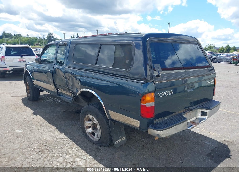 1998 TOYOTA TACOMA VIN: 4TAWM72NXWZ001527