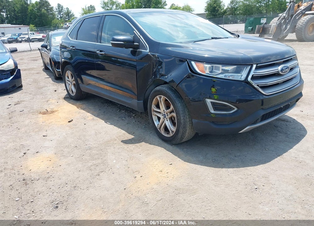 2018 FORD EDGE TITANIUM VIN: 2FMPK4K93JBB80372