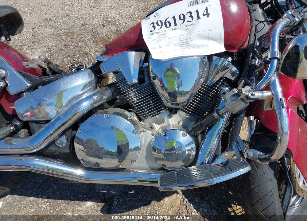 2003 HONDA VT1300 S VIN: 1HFSC52053A001885