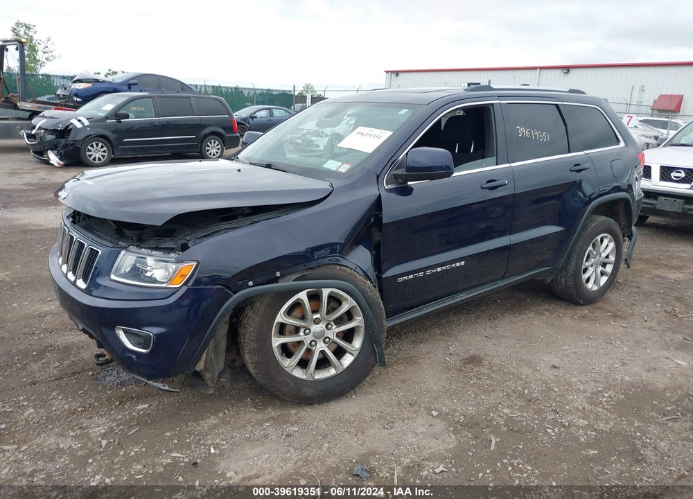 2014 JEEP GRAND CHEROKEE LAREDO VIN: 1C4RJFAG4EC207614