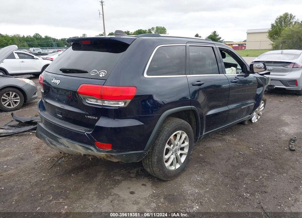 2014 JEEP GRAND CHEROKEE LAREDO VIN: 1C4RJFAG4EC207614