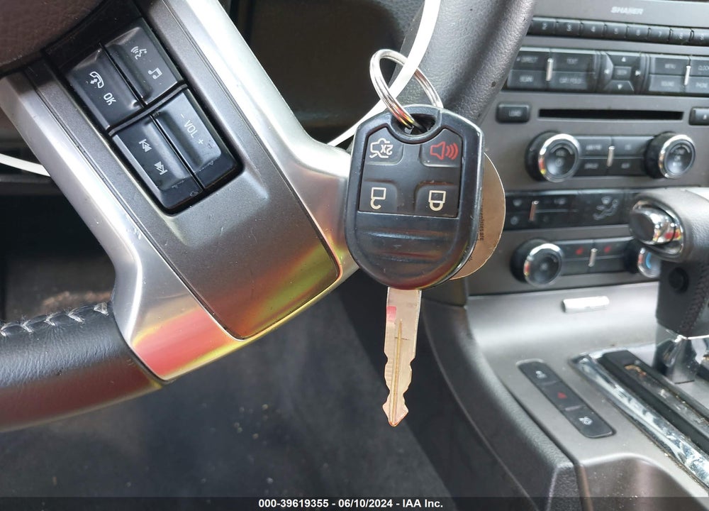 2012 FORD MUSTANG GT PREMIUM VIN: 1ZVBP8CF7C5252500