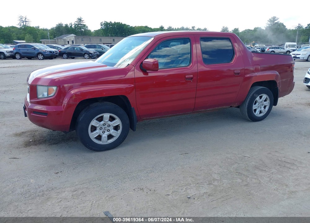 2006 HONDA RIDGELINE RTL VIN: 2HJYK165X6H542373