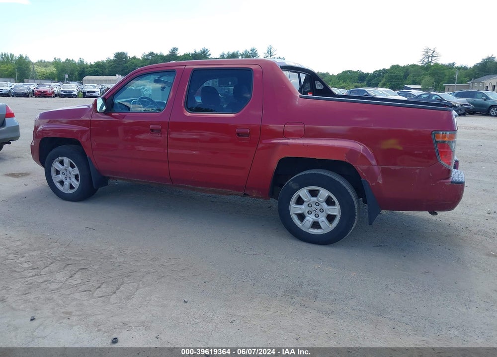 2006 HONDA RIDGELINE RTL VIN: 2HJYK165X6H542373