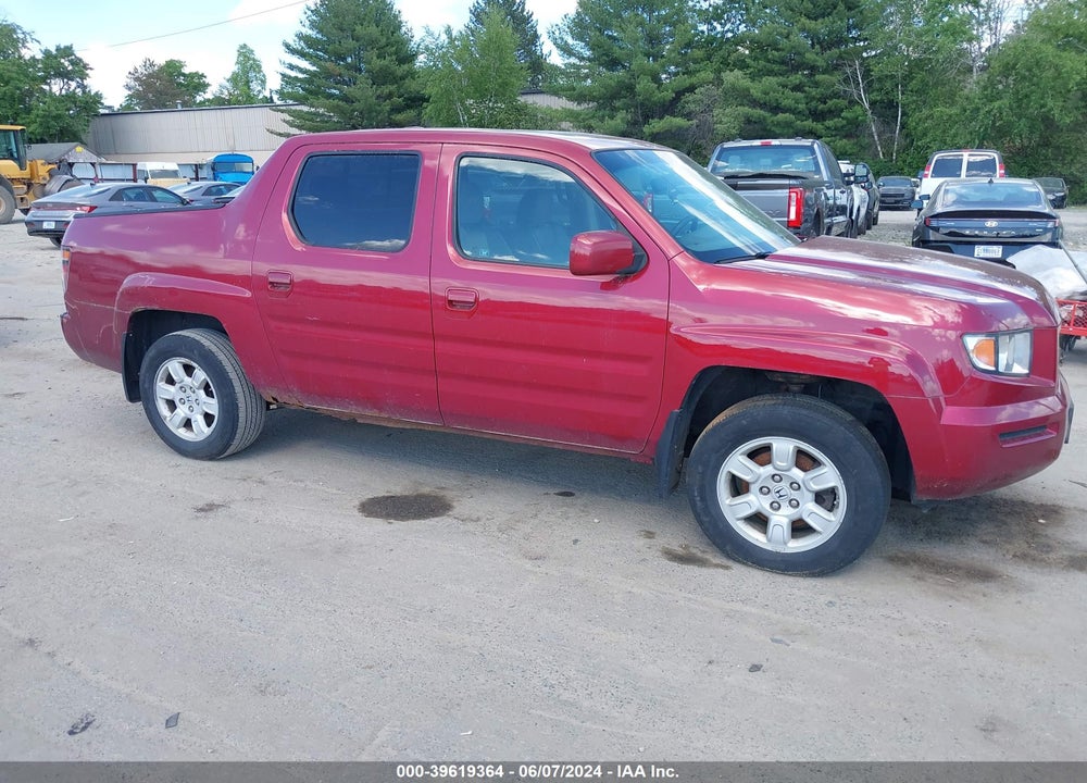 2006 HONDA RIDGELINE RTL VIN: 2HJYK165X6H542373