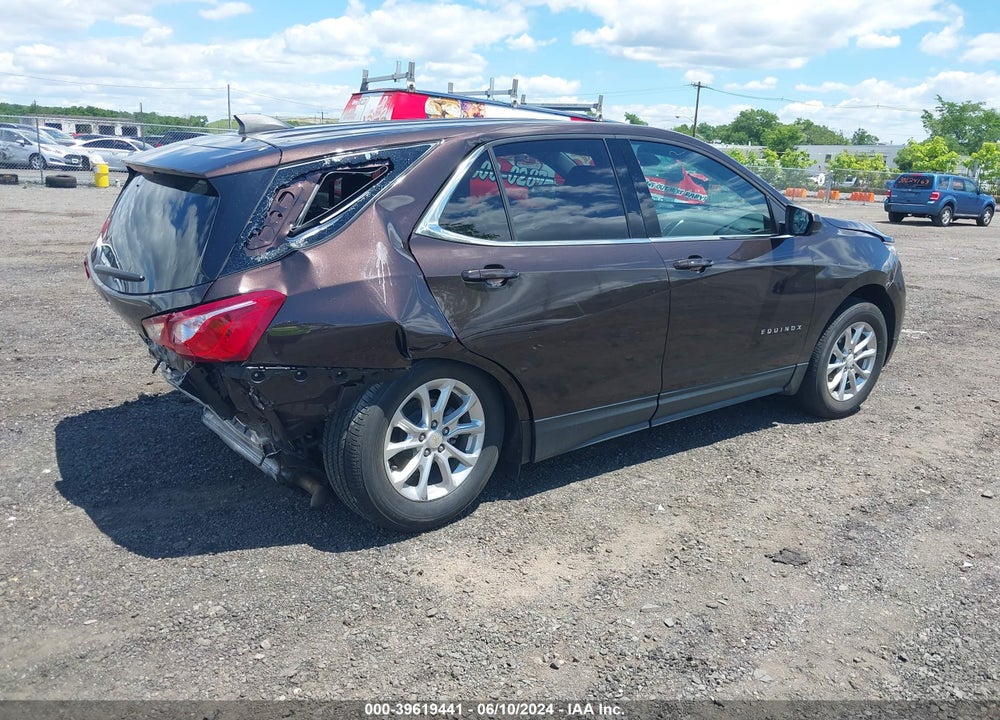 2020 CHEVROLET EQUINOX AWD LT 1.5L TURBO VIN: 2GNAXUEV5L6209510