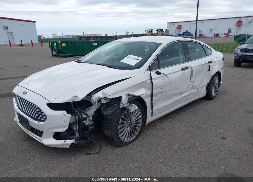 2013 FORD FUSION TITANIUM VIN: 3FA6P0D91DR267514