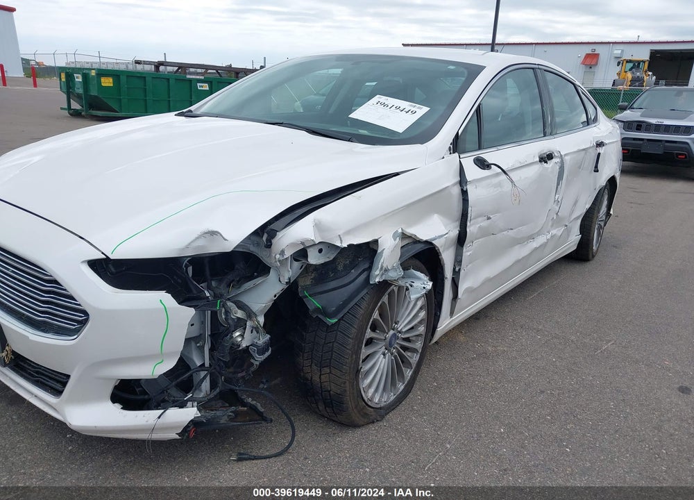 2013 FORD FUSION TITANIUM VIN: 3FA6P0D91DR267514