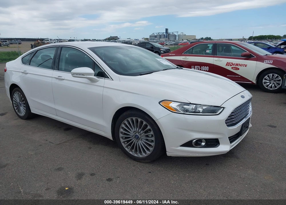 2013 FORD FUSION TITANIUM VIN: 3FA6P0D91DR267514