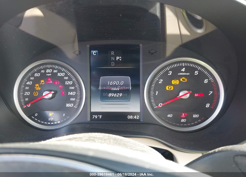 2017 MERCEDES-BENZ C 300 4MATIC VIN: WDDWJ4KB6HF368453