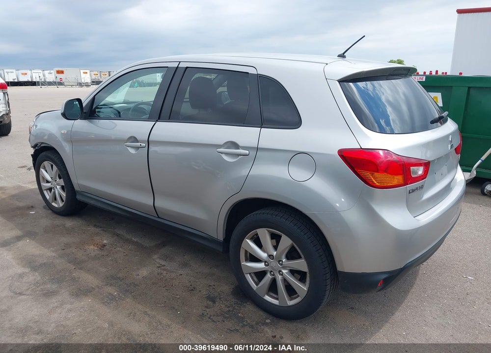 2014 MITSUBISHI OUTLANDER SPORT ES VIN: 4A4AP3AUXEE029267