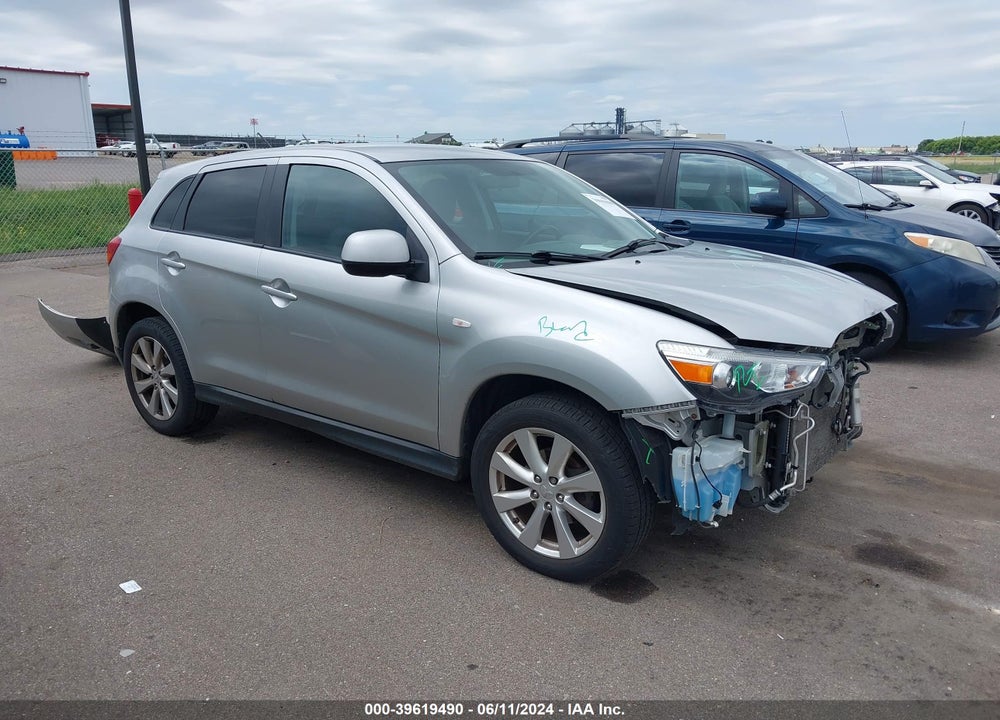 2014 MITSUBISHI OUTLANDER SPORT ES VIN: 4A4AP3AUXEE029267