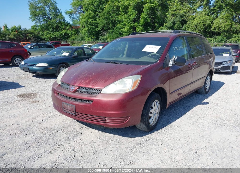 2005 TOYOTA SIENNA LE VIN: 5TDZA23C75S225929