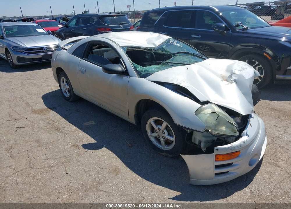 2003 MITSUBISHI ECLIPSE RS VIN: 4A3AC34G73E188413