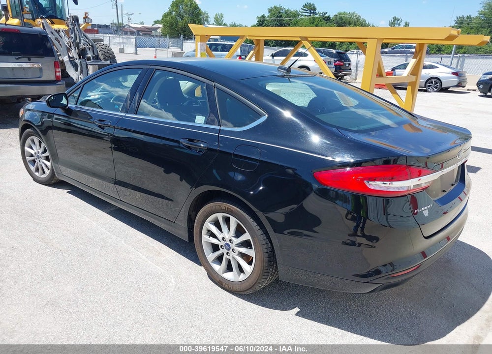2017 FORD FUSION SE VIN: 3FA6P0H76HR104632