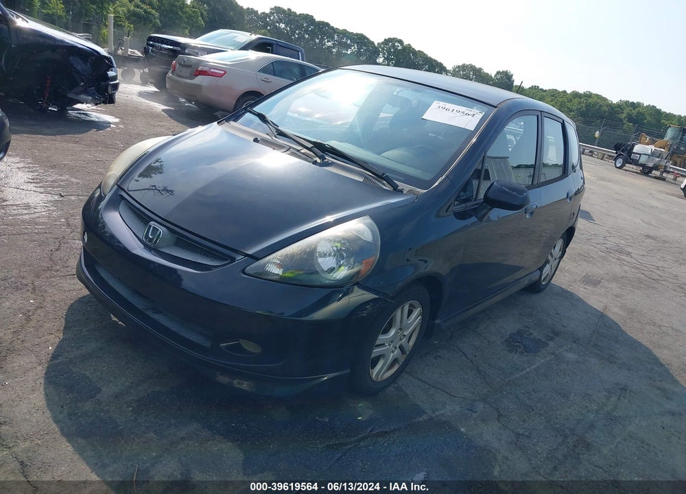 2007 HONDA FIT VIN: JHMGD38607S046566