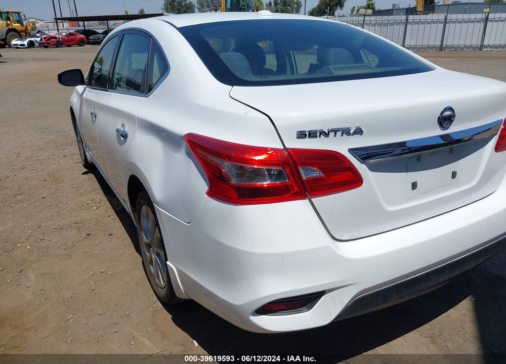 2018 NISSAN SENTRA SV VIN: 3N1AB7AP8JL630830
