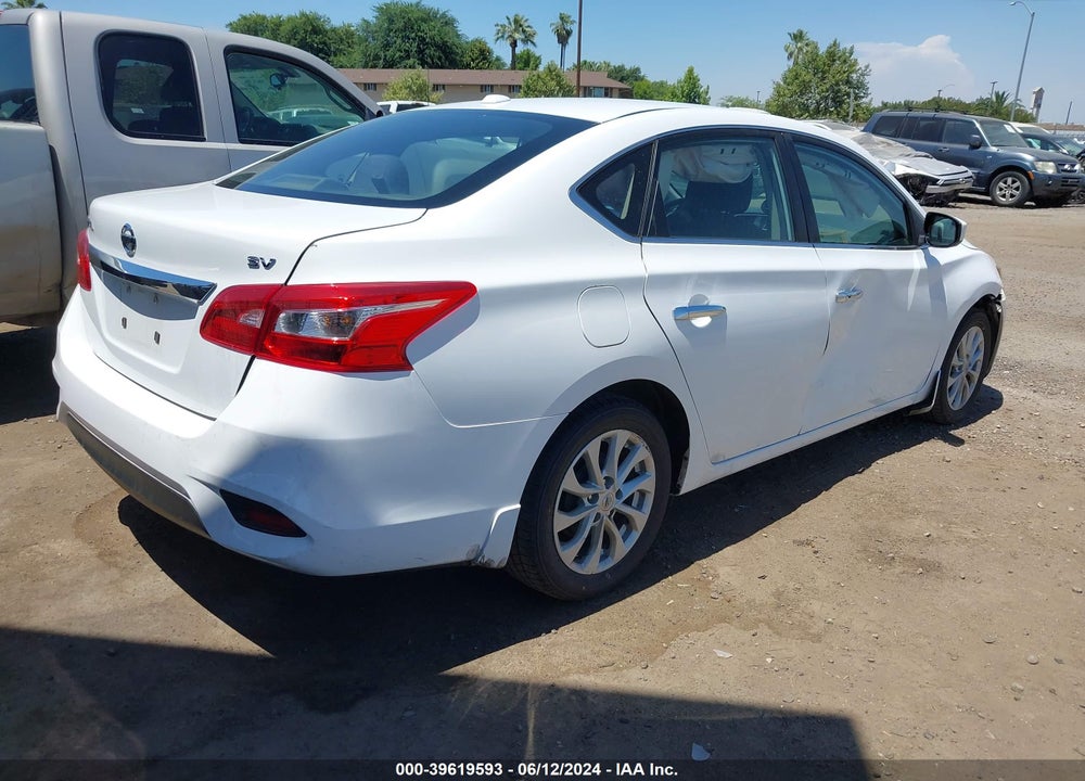 2018 NISSAN SENTRA SV VIN: 3N1AB7AP8JL630830