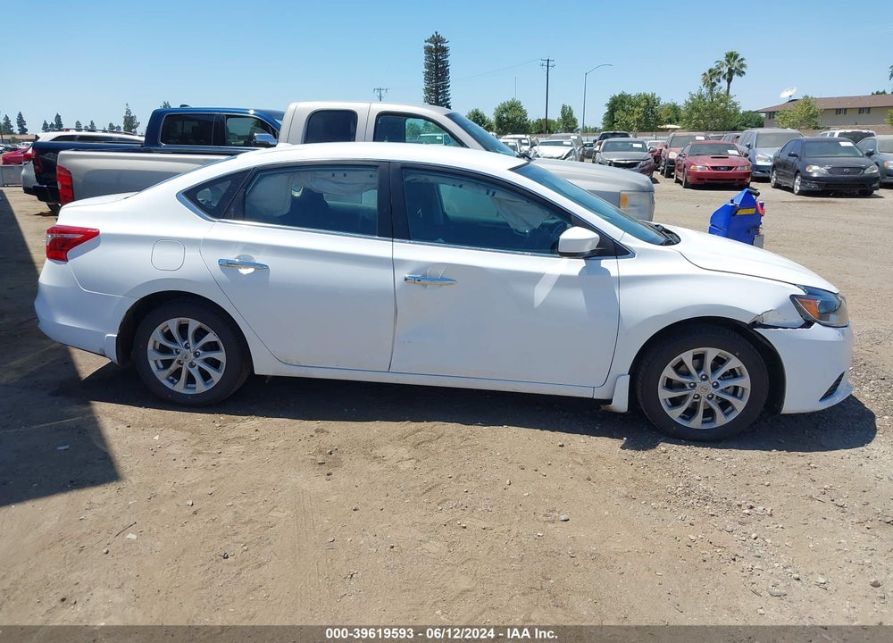 2018 NISSAN SENTRA SV VIN: 3N1AB7AP8JL630830