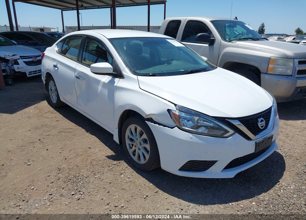 2018 NISSAN SENTRA SV VIN: 3N1AB7AP8JL630830