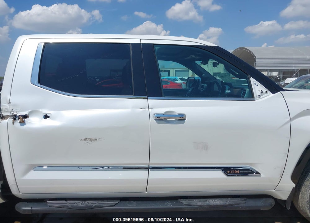 2022 TOYOTA TUNDRA 1794 EDITION VIN: 5TFMA5DB0NX041119