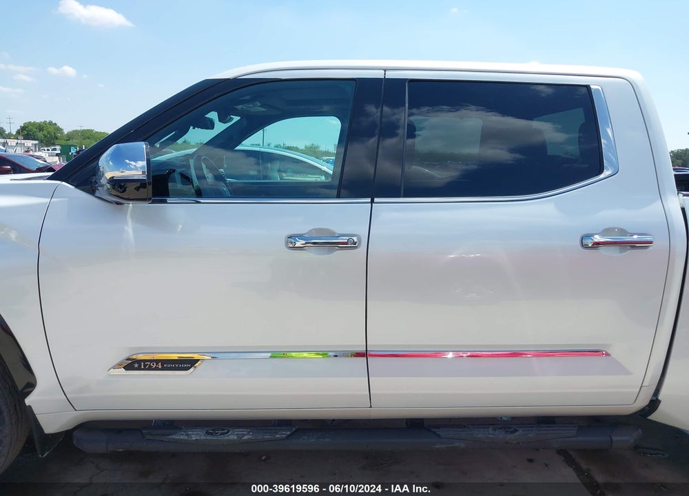 2022 TOYOTA TUNDRA 1794 EDITION VIN: 5TFMA5DB0NX041119