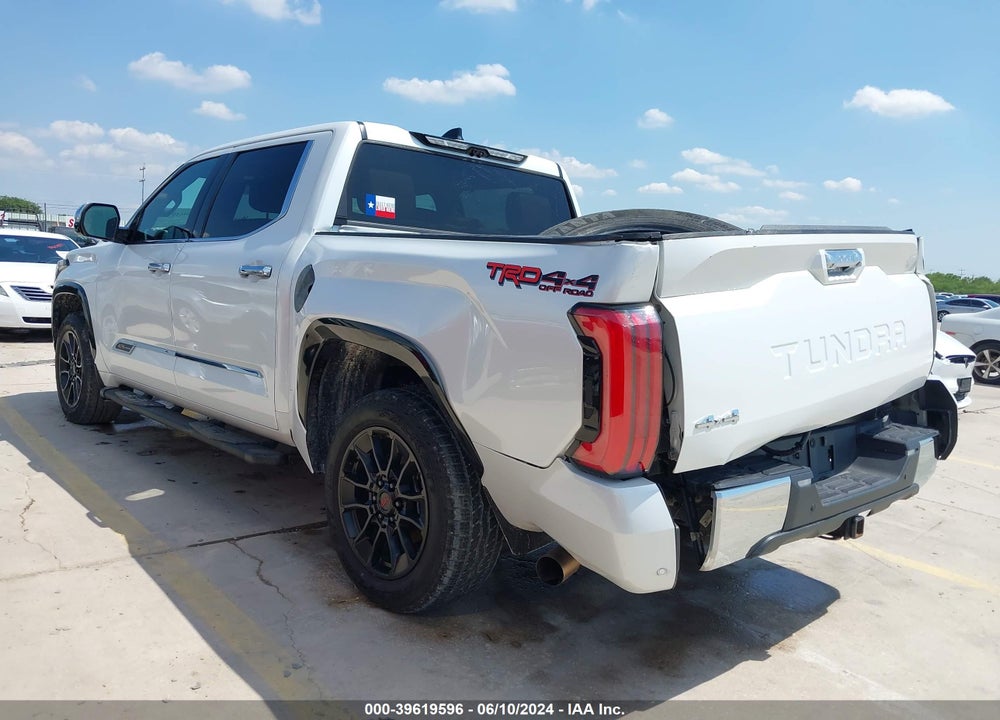 2022 TOYOTA TUNDRA 1794 EDITION VIN: 5TFMA5DB0NX041119