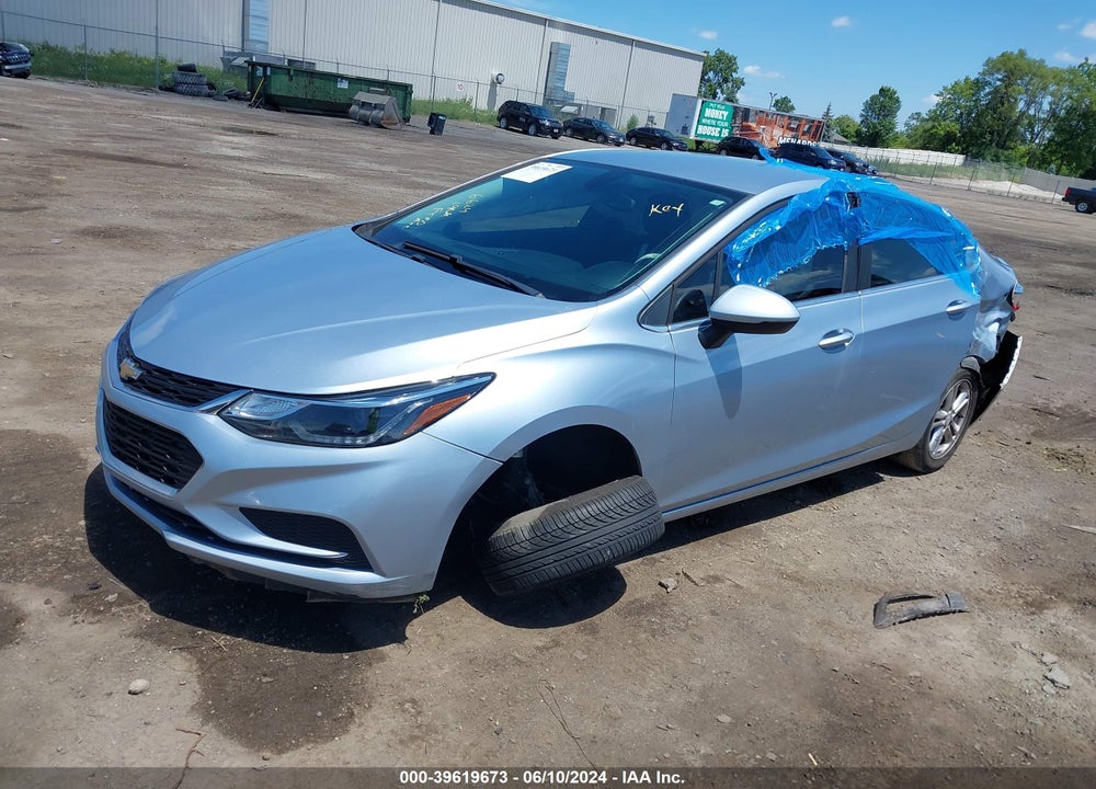 2017 CHEVROLET CRUZE LT AUTO VIN: 1G1BE5SMXH7161149