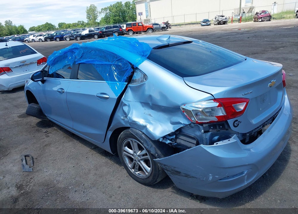 2017 CHEVROLET CRUZE LT AUTO VIN: 1G1BE5SMXH7161149