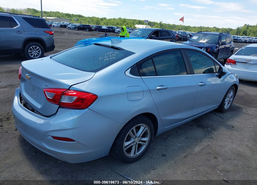 2017 CHEVROLET CRUZE LT AUTO VIN: 1G1BE5SMXH7161149