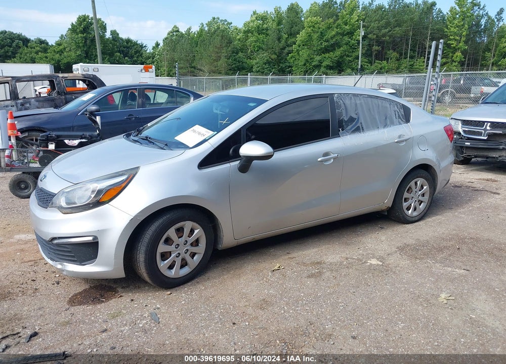 2016 KIA RIO LX VIN: KNADM4A33G6676890