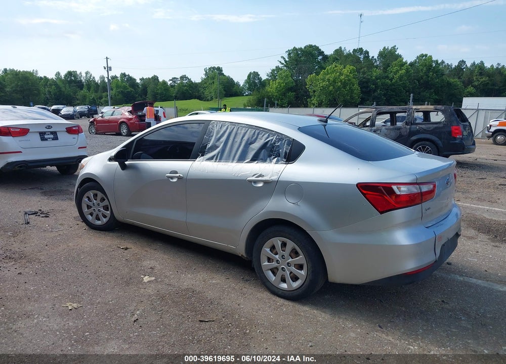 2016 KIA RIO LX VIN: KNADM4A33G6676890