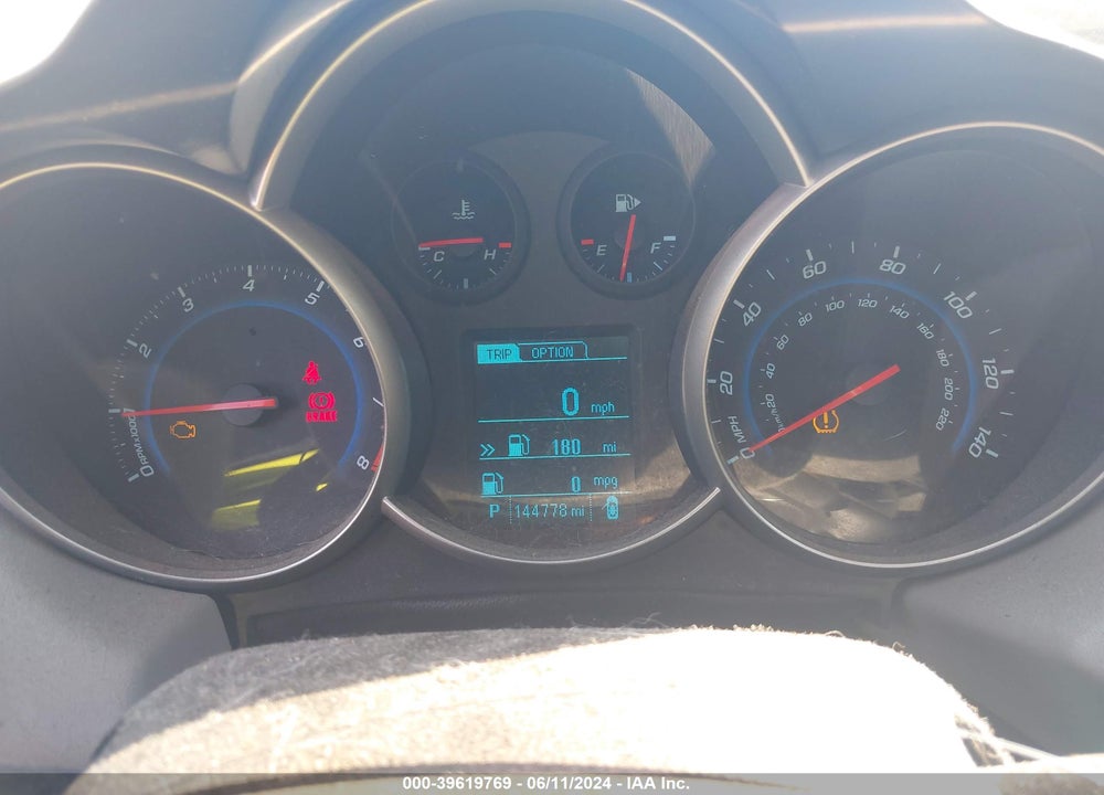 2014 CHEVROLET CRUZE LS AUTO VIN: 1G1PA5SH7E7486356