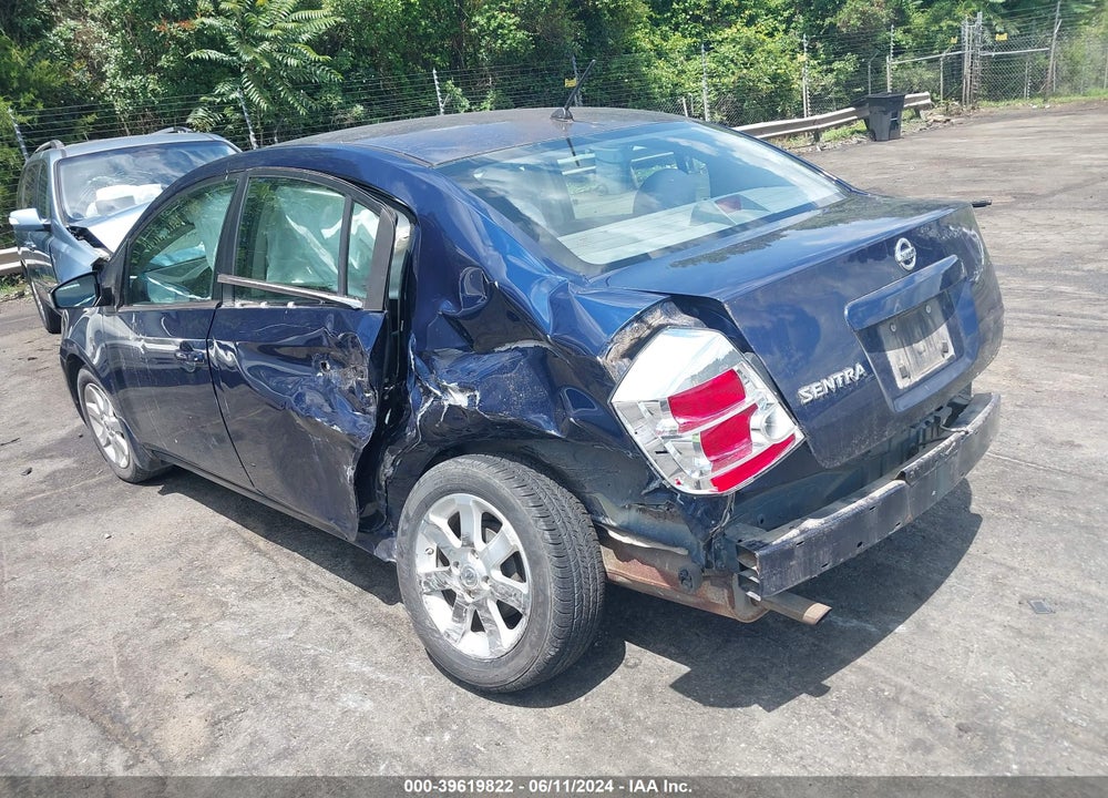 2008 NISSAN SENTRA 2.0S VIN: 3N1AB61E78L747317