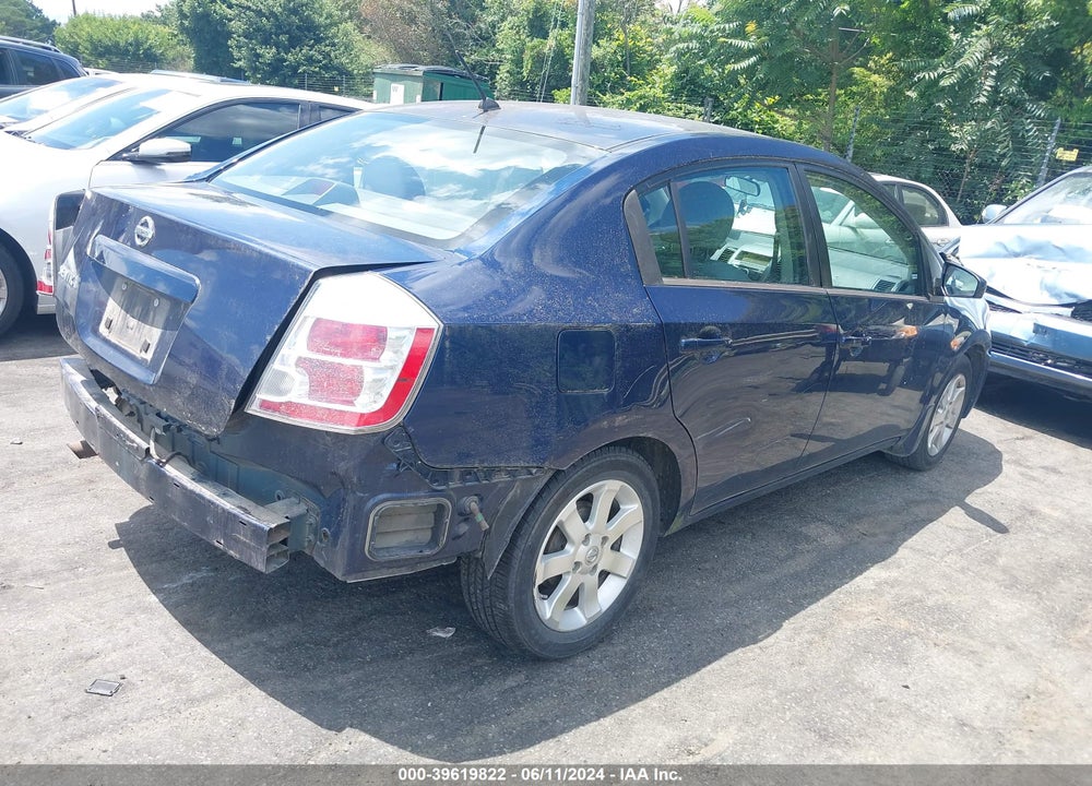 2008 NISSAN SENTRA 2.0S VIN: 3N1AB61E78L747317