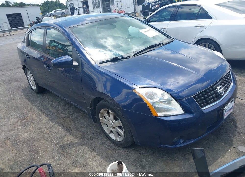 2008 NISSAN SENTRA 2.0S VIN: 3N1AB61E78L747317