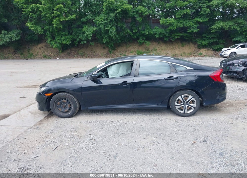 2016 HONDA CIVIC VIN: 19XFC2E58GE072681