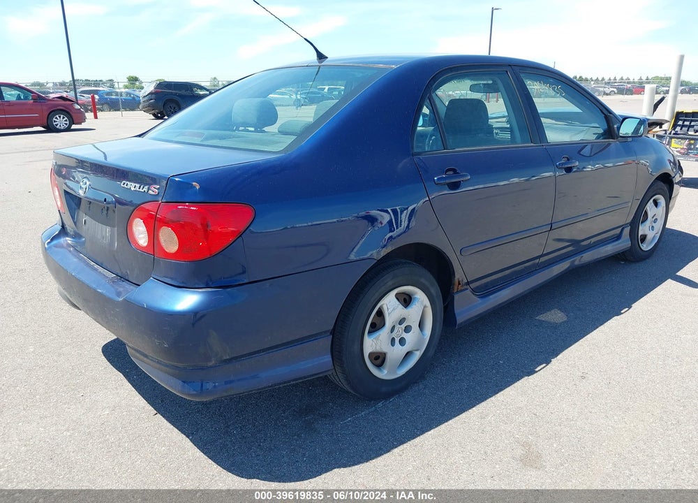 2005 TOYOTA COROLLA S VIN: 1NXBR32E45Z490964