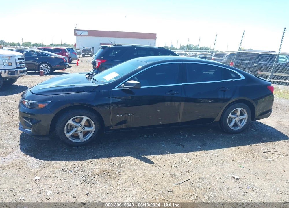 2017 CHEVROLET MALIBU VIN: 1G1ZB5ST0HF261183