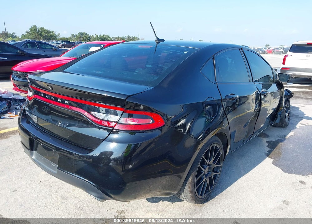 2016 DODGE DART SXT VIN: 1C3CDFBB2GD503801