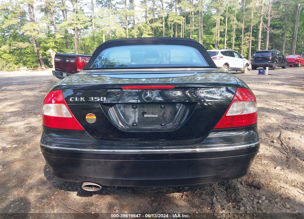 2009 MERCEDES-BENZ CLK 350 VIN: WDBTK56F39F265021